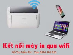 cai dat driver wifi may in canon LBP 6030w