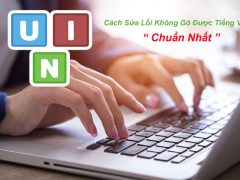 Sửa Lỗi Không Gõ Được Tiếng Việt