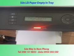 sửa lỗi paper empty in tray