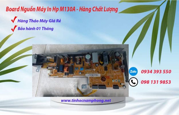 Bán main nguồn máy in hp m130a