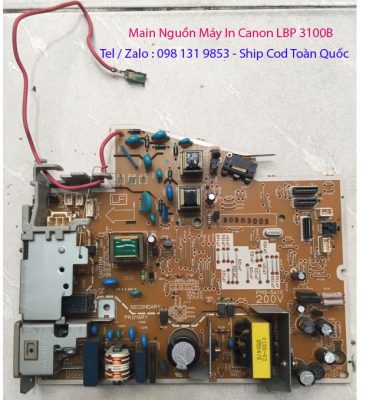 Board nguồn máy in canon lbp 3100b