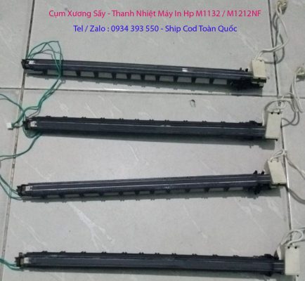 Cụm xương sấy thanh nhiệt máy in hp m1212nf, hp m1132