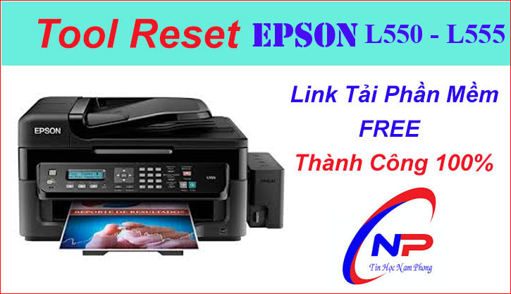 reset bo dem may in epson l550