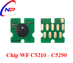 chip hộp thải máy in epson wf c5210 c5290