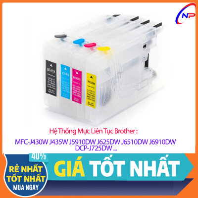 Bộ Hệ Thống Mực Ngoài Brother J430W