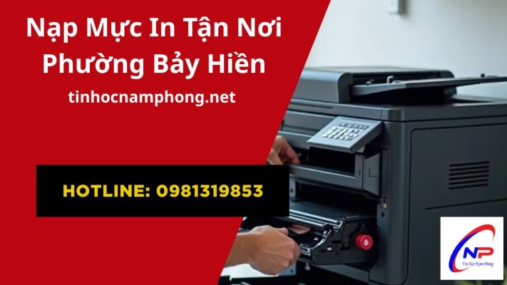 Bơm Mực Máy In Tại Phường Bảy Hiền