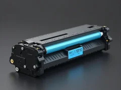 Kỹ thuật viên bơm mực máy in laser với sự chuẩn bị dụng cụ kỹ lưỡng.