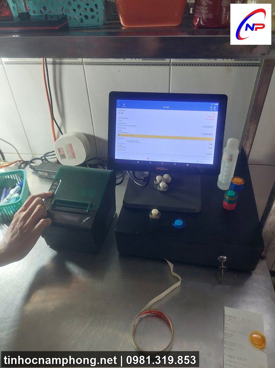 bơm mực máy in Khánh Hội - Tin Học Nam Phong 2