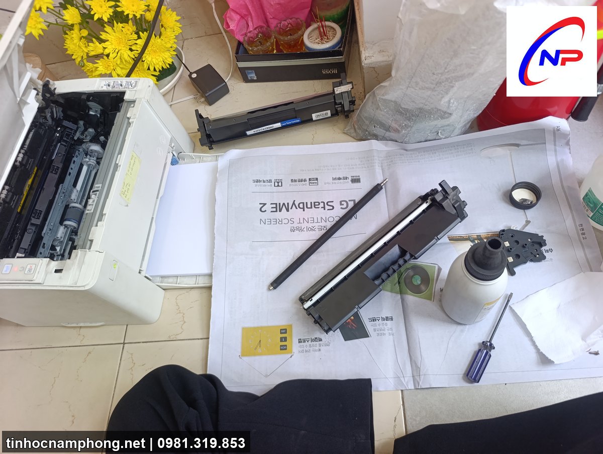 bơm mực máy in Cát Lái - Tin Học Nam Phong 1