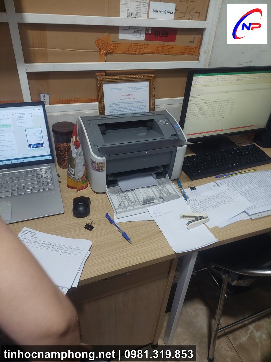 bơm mực máy in Hòa Hưng - Tin Học Nam Phong 1