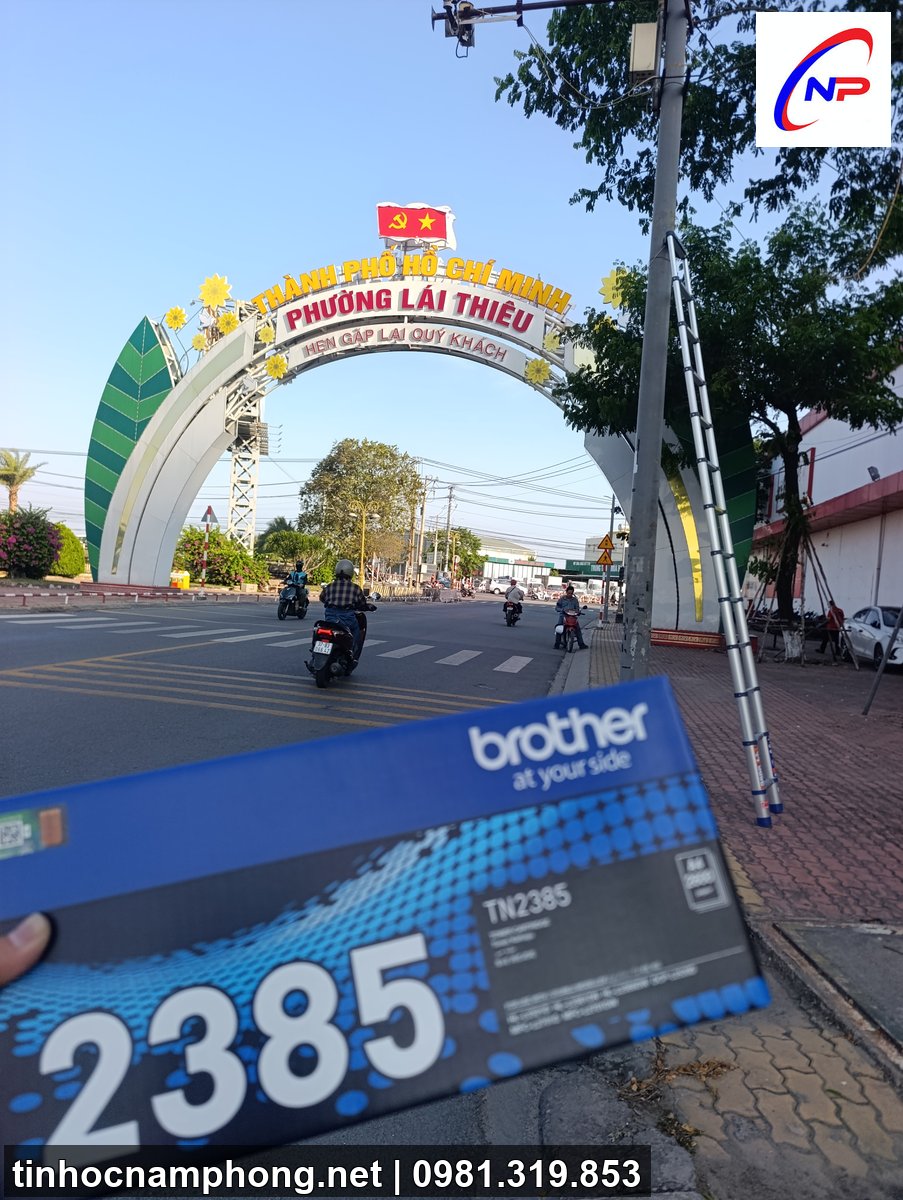 bơm mực máy in Tân An Hội - Tin Học Nam Phong 3