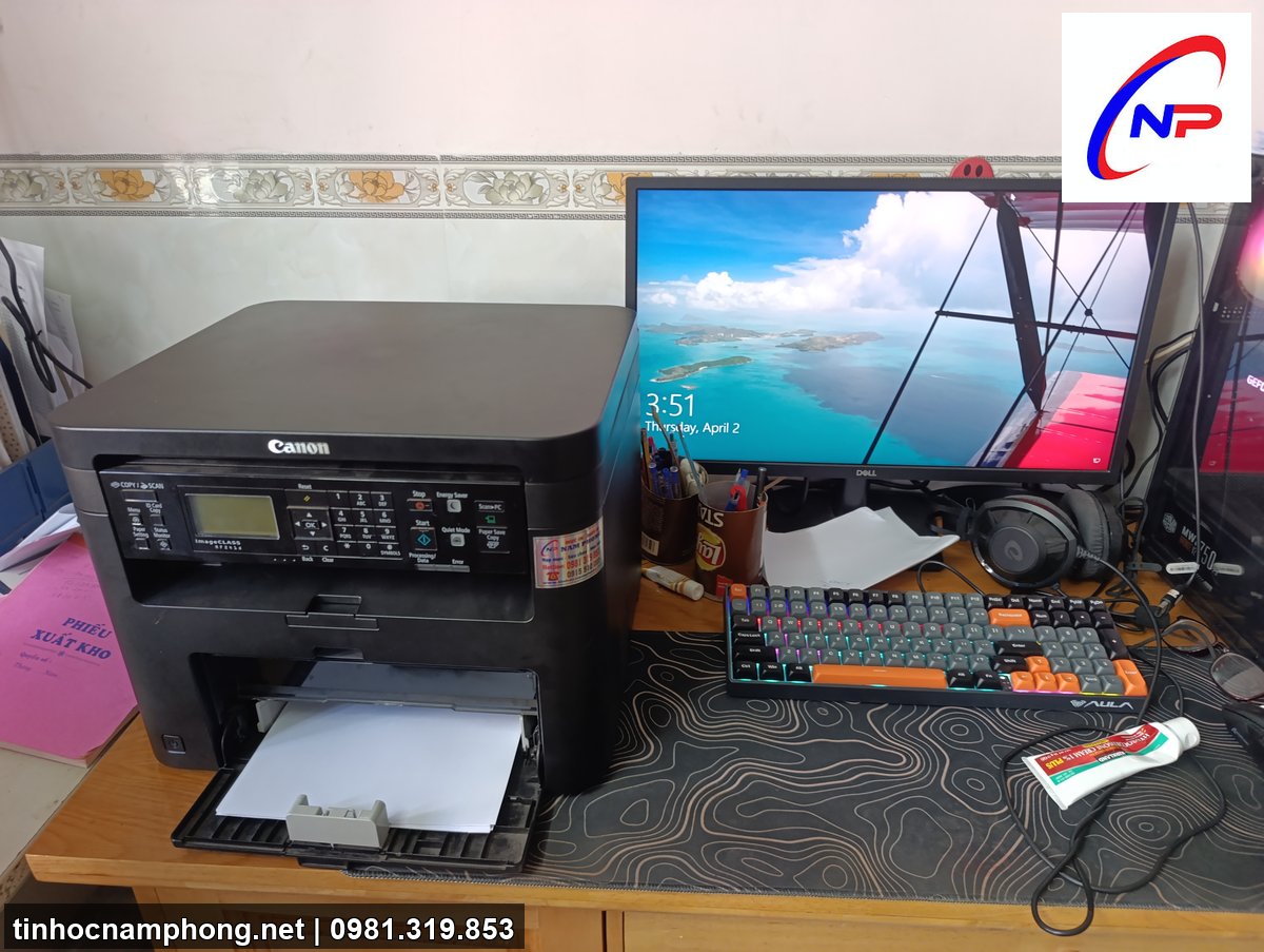 bơm mực máy in Linh Xuân - Tin Học Nam Phong 3