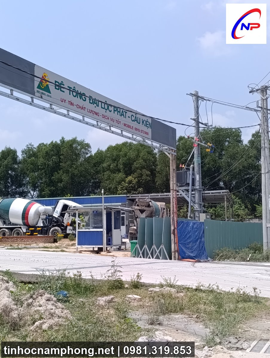 bơm mực máy in Phú Hòa Đông - Tin Học Nam Phong 2