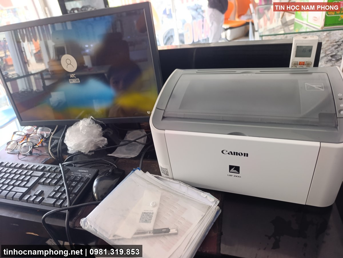 Test in tại chỗ sau khi bơm mực – dịch vụ tận nơi Long Bình Biên Hòa