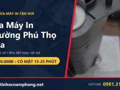 Sửa máy in Phường Phú Thọ Hòa Tân Phú - Tin Học Nam Phong